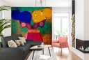 Easy Ease (Vibrant) Wall Mural by Erin K. Robinson