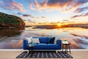 Budleigh Sunset Wall Mural by Gary Holpin