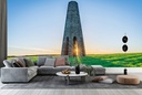 Daymark Sunset Wall Mural by Gary Holpin