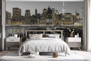 Downtown Manhattan Wall Mural by Richard Silver
