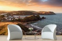 English Coast at Sunset Wall Mural by Andrew Roland