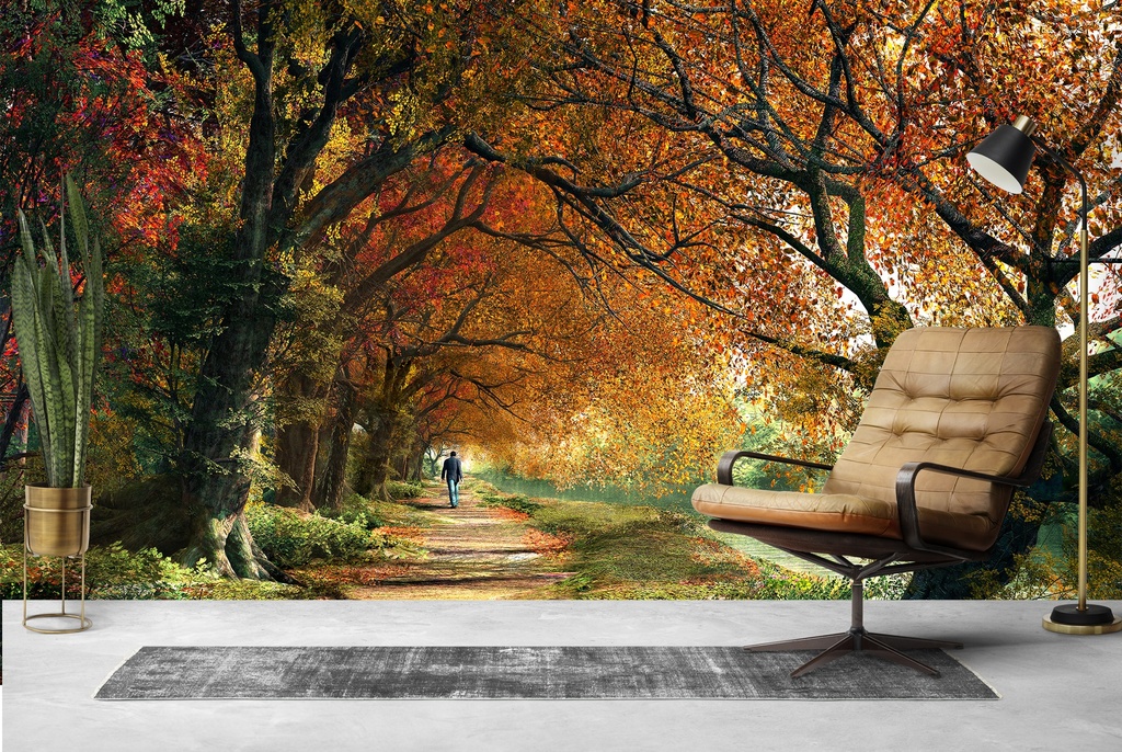 Forever Autumn Wall Mural by Dominic Davison