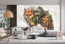 Fox Surreal Wall Mural by Barrett Biggers