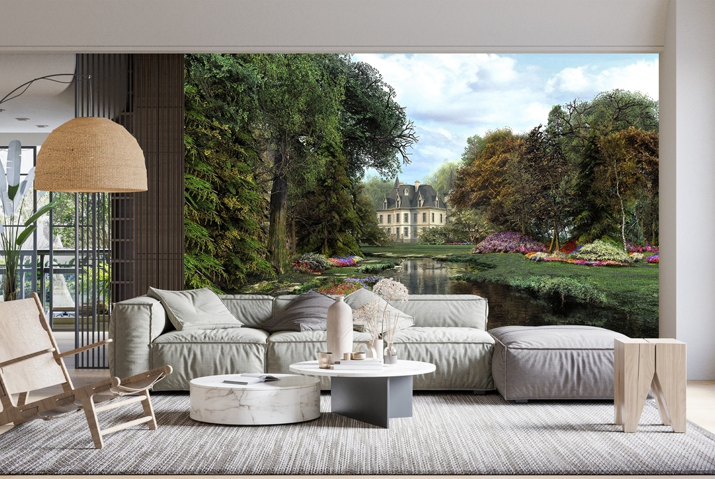 Garden Wall Mural by Dominic Davison
