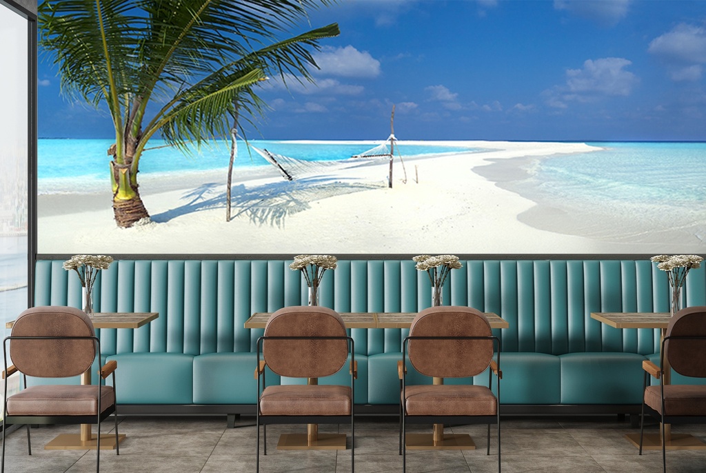 Island Hideaway Wall Mural by Sean Davey