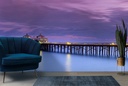 Malibu Pier II Wall Mural by Sean Davey