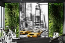 Modern Art Times Square Wall Mural by Melanie Viola