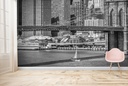New York City - Brooklyn Bridge & Manhattan Skyline Wall Mural by Melanie Viola