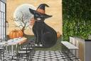 Pretty Kitty Wall Mural by David Carter Brown