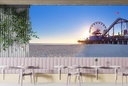 Santa Monica Fair Wall Mural by Sean Davey