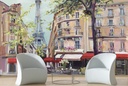 Springtime in Paris Wall Mural by Marilyn Hageman