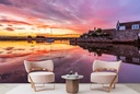 Sunset in Topsham Wall Mural by Gary Holpin