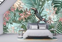 Tucan Tropical Jungle Wall Mural by Uta Naumann