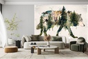 Walk with Wolves Wall Mural by Barrett Biggers