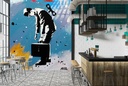 Windup for the Wind Down Wall Mural by 2013 AbcArtAttack
