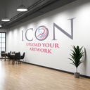 Custom Wall Sticker - Logo or Artwork Printing - Upload your design