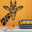 Tribal Giraffe Wall Sticker