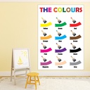 Learning Colours Classroom Nursery School Wall Sticker