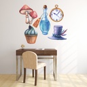 Alice In Wonderland Wall Sticker Set