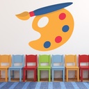 Art Classroom Wall Sticker