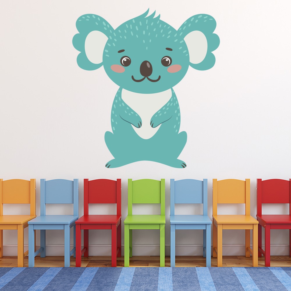 Blue Koala Nursery Wall Sticker