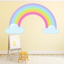 Clouds & Rainbow Wall Sticker