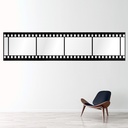 Classic Movie Film Reel Wall Sticker