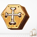 Coffin Halloween Wall Sticker