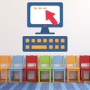 Computer Classroom Wall Sticker