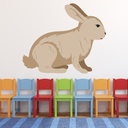 Rabbit Farm Animal Wall Sticker