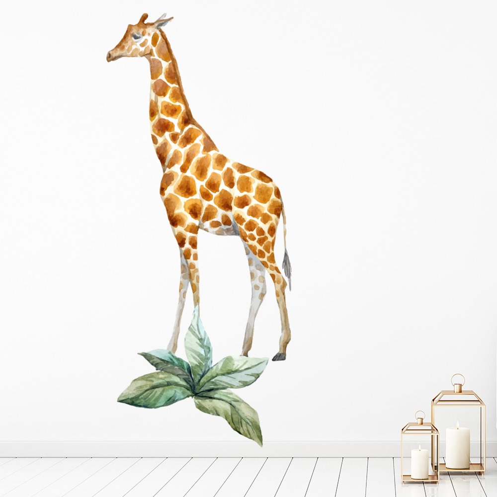 Safari Giraffe Wall Sticker
