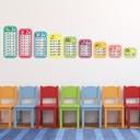 Times Tables Maths School Wall Sticker