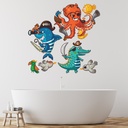 Under The Sea Pirate Wall Sticker Set