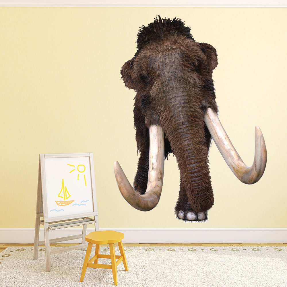 Woolly Mammoth Prehistoric Wall Sticker