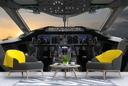 Airplane Cockpit Wall Mural Wallpaper