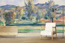 Autumn Landscape (ca. 1883–1885) Wall Mural Artist Paul Cézanne