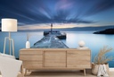 Cornwall Harbour Ocean Seascape Wall Mural Wallpaper
