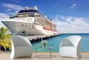 Cruise Ship Wall Mural Wallpaper