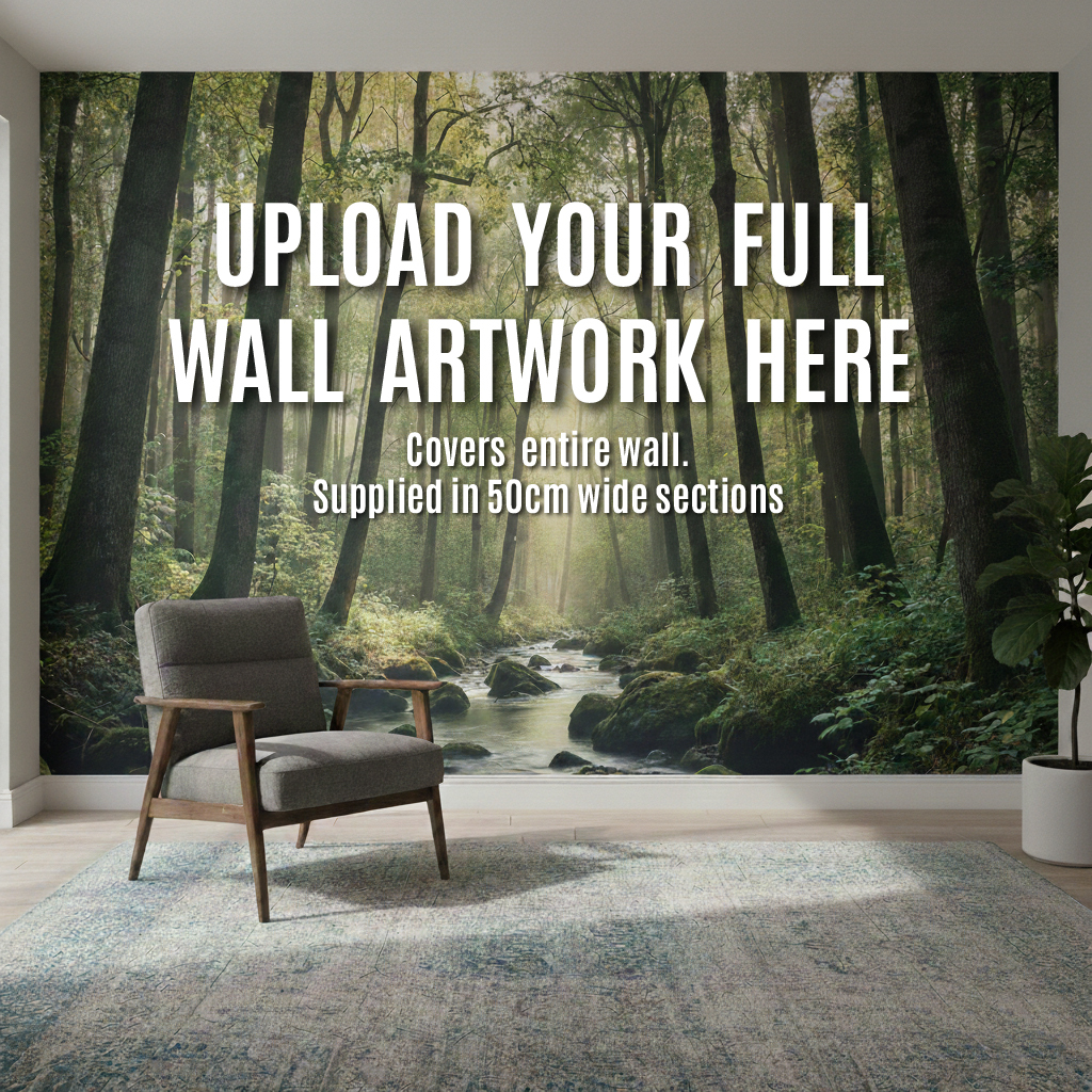 Custom Wallpaper Printing & Custom Wall Murals