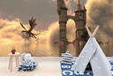 Dragons Keep Wall Mural Wallpaper