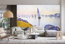 Evening Calm, Concarneau, Opus 220 (1891) Wall Mural Paul Signac