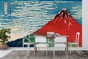 Fine Wind, Clear Morning Wall Mural Artist Katsushika Hokusai