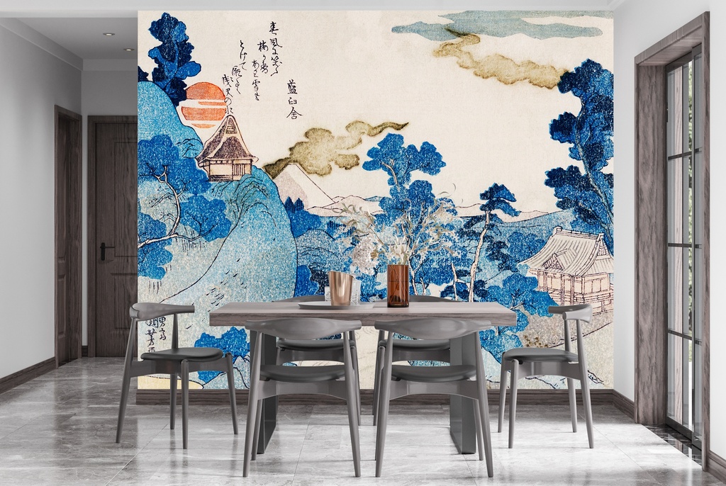 Fuji no Yukei Wall Mural Artist Utagawa Kuniyoshi