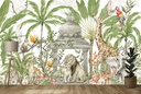 Into The Jungle Tropical Safari Wall Mural