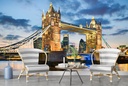 London Tower Bridge City Skyline Wall Mural Wallpaper