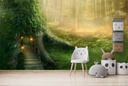 Magical Treehouse Fairytale Wall Mural Wallpaper
