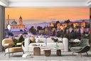 Malaga Spain Old Town Skyline Wall Mural Wallpaper