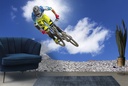 Mountain Bike Jump Cycling Wall Mural Wallpaper