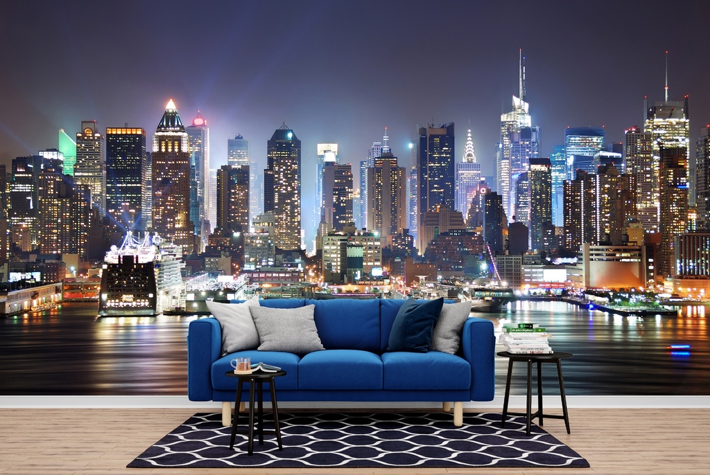 New York City Skyscrapers Skyline Wall Mural Wallpaper