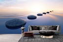 Pebble Water Meditation Wall Mural Wallpaper